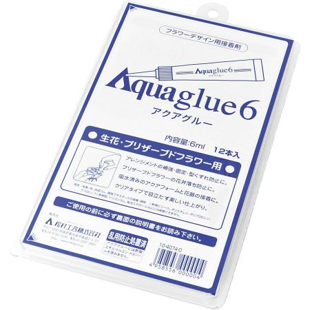 即日★松村工芸/アクアグルー　6　6ml　12個/10-4074-0