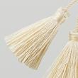 即日★ダブルタッセルSS　5コ入　HF27421/IV　アイボリー/25-1289-11
