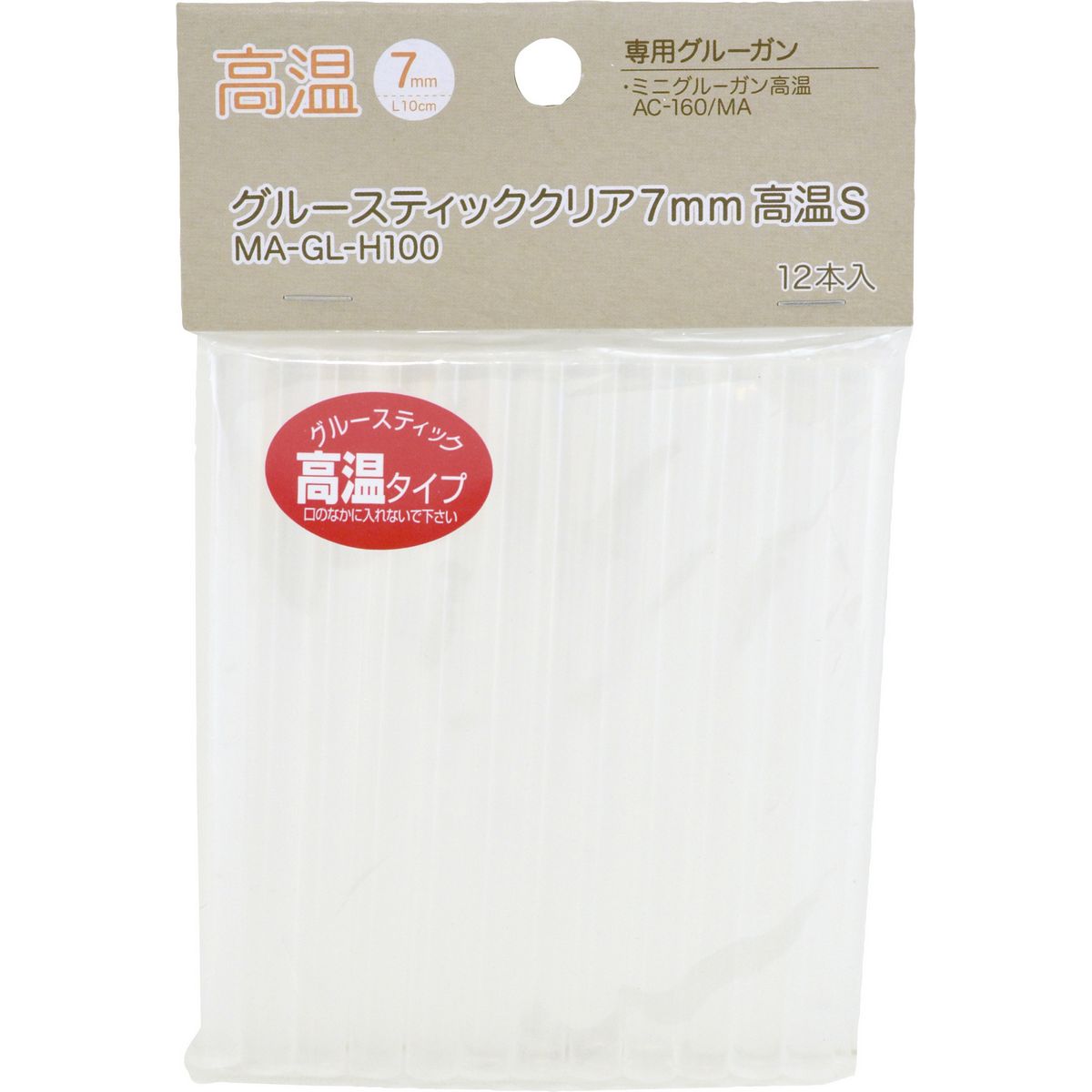 即日★グルースティッククリア7mm 高温S 12本入 MA-GL-H100 /90-5090-0