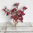 【造花】ビバ工芸/VEG-5604 ベリーピック RE 3ホン/VEG-5604RE