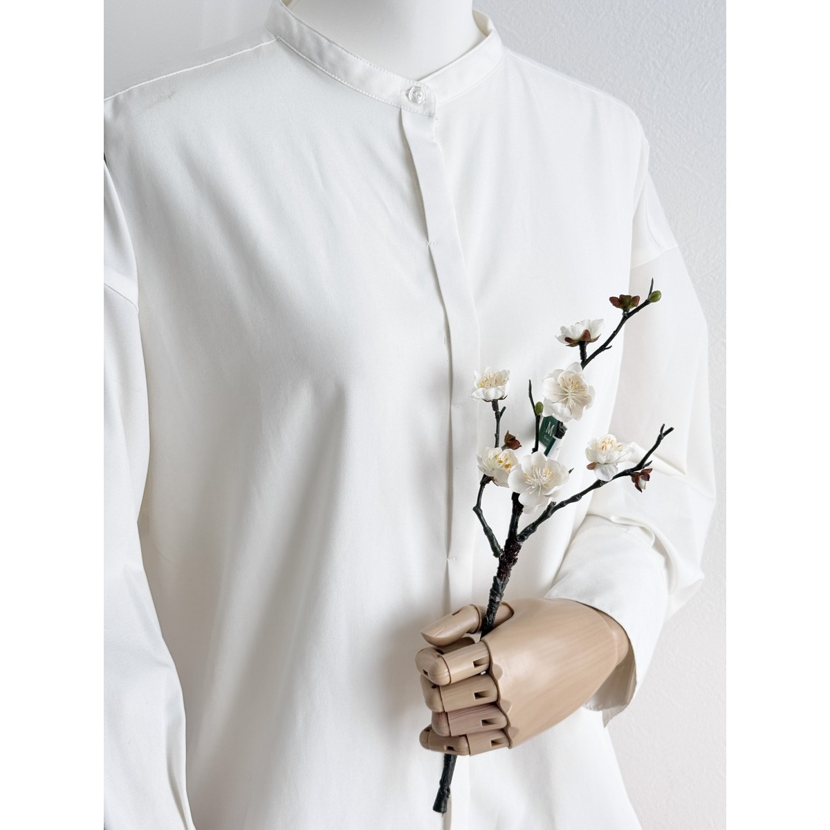 即日★【造花】MAGIQ東京堂/春日梅 S #1 WHITE/FJ002057-001