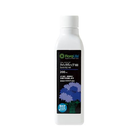 即日★オアシス/フローラライフ　クイックディップ100水揚促進剤　200ML /80-32019