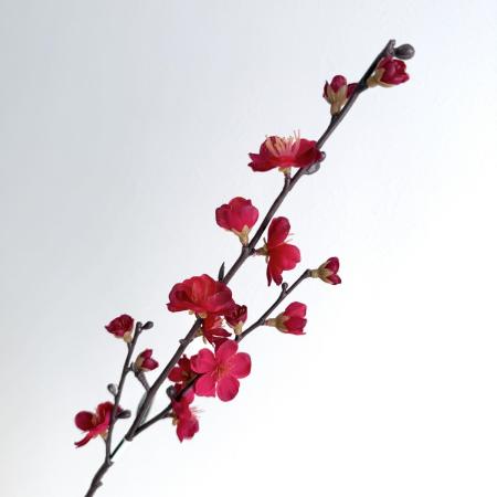 即日★【造花】MAGIQ東京堂/福寿梅 #3 RED /FJ007088-003