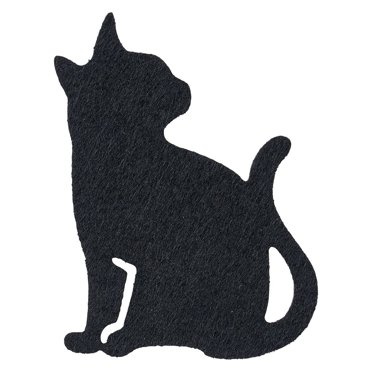 特価◎黒猫フェルトパーツA BLACK/ZE005303