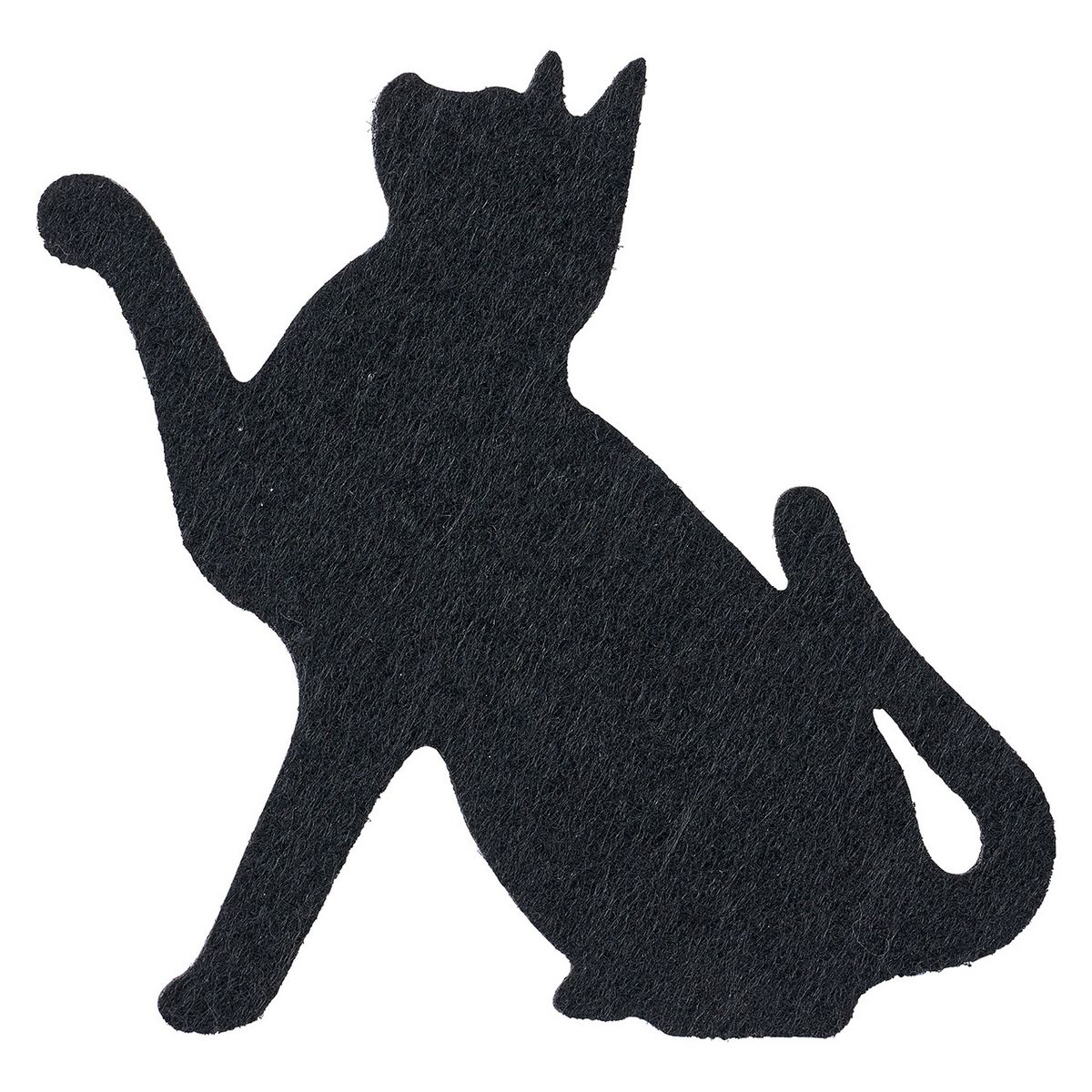即日★特価◎黒猫フェルトパーツB BLACK/ZE005304