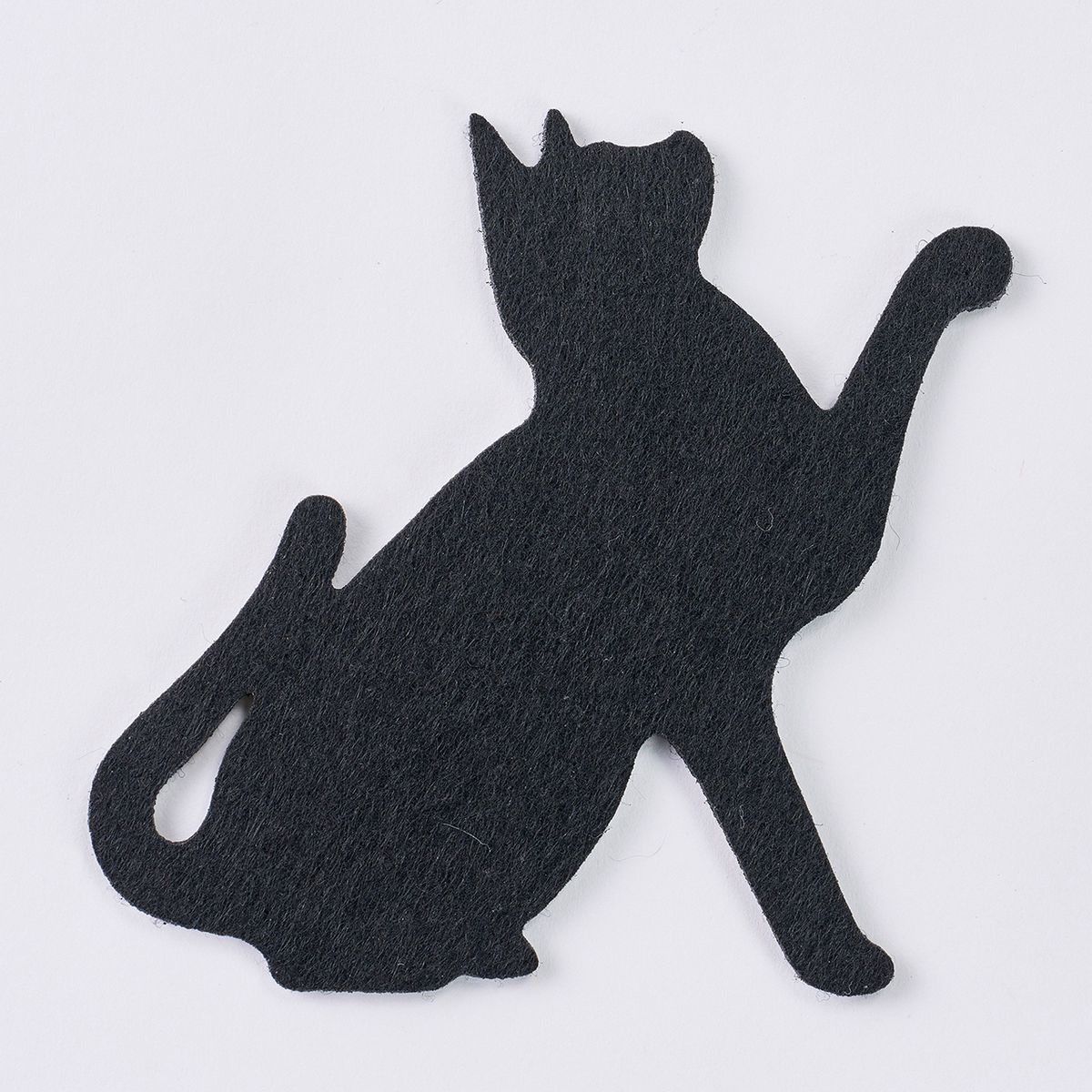 即日★特価◎黒猫フェルトパーツB BLACK/ZE005304