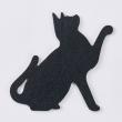 即日★特価◎黒猫フェルトパーツB BLACK/ZE005304