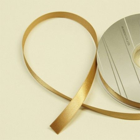 HOSHINO/ラスターサテン(15巾)　No.1(ゴールド)　15x45/322001