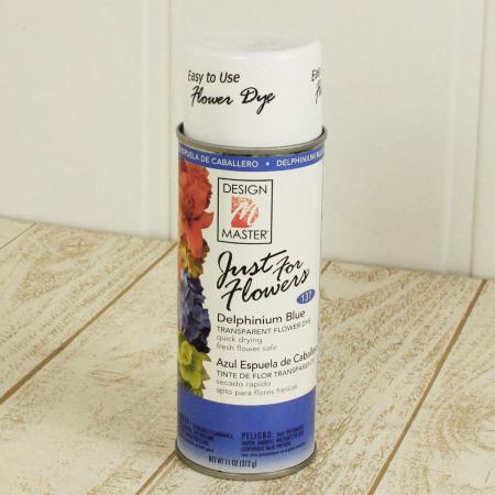 即日★オアシス/Just for flowers(カラースプレー)　デルフィニウムブルー 400ml/0137-ES