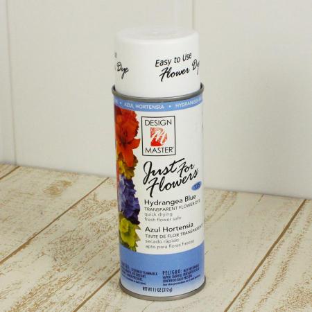 即日★オアシス/Just for flowers(カラースプレー)　ハイドレンジアブルー 400ml/0135-ES