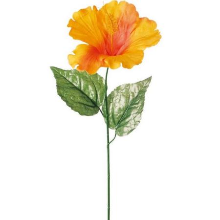 【造花】YDM/ハイビスカス オレンジ/FS-8355OR