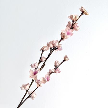 即日★【造花】YDM/ブラッシュ梅ブランチ クリーム/FS-5426CR