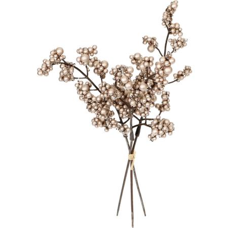 特価◎即日★【造花】YDM/ブリリアントベリーバンドル シャンパン/FS-6259CHP