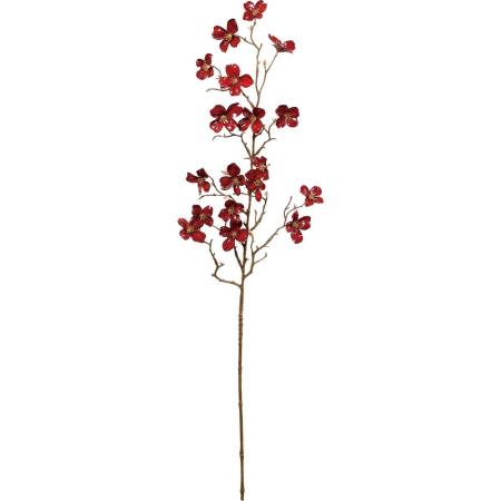 大特価◎【造花】YDM/ポセリンドックウッドブランチ レッド/FS-6296-R