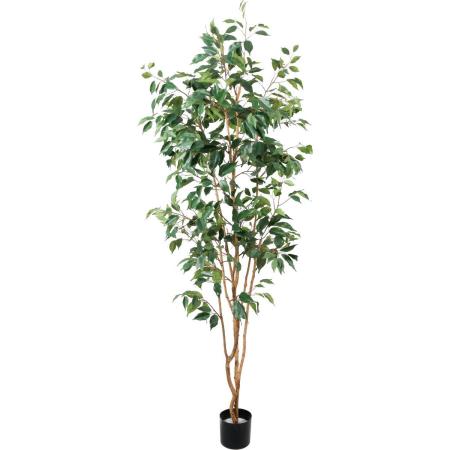 【直送】【人工観葉植物】YDM/210cmベンジャミンツリー/GLP-1594GR ※返品・代引・キャンセル不可