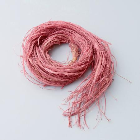 即日★【ドライ】大地農園/マダガスカルラフィア 70g ピンク/60751-100