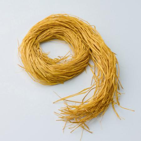 【ドライ】大地農園/マダガスカルラフィア 70g イエロー/60751-500