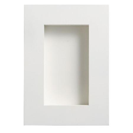 即日★クレイ/ボックスウッドフレーム W　WHITE/680-083-102