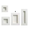 即日★クレイ/ボックスウッドフレーム W　WHITE/680-083-102