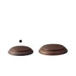 クレイ/Wood dome stand DARK BROWN/680-901-202