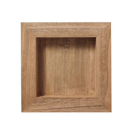 クレイ/Shabby wood frame NATURAL BROWN/680-035-202