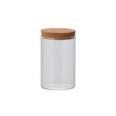 クレイ/Glass Cylinder with Cork 7.5φ12H CLEAR/777-410-000