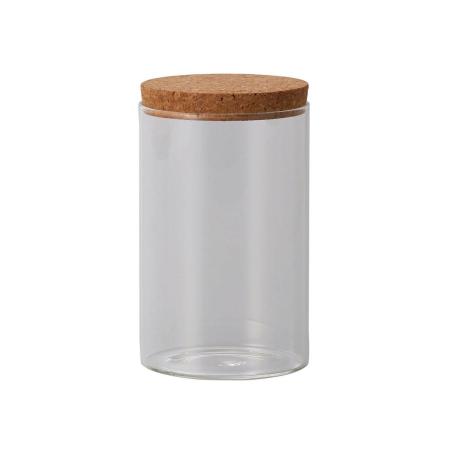 即日★クレイ/Glass Cylinder with Cork 9.5φ16H CLEAR/777-412-000