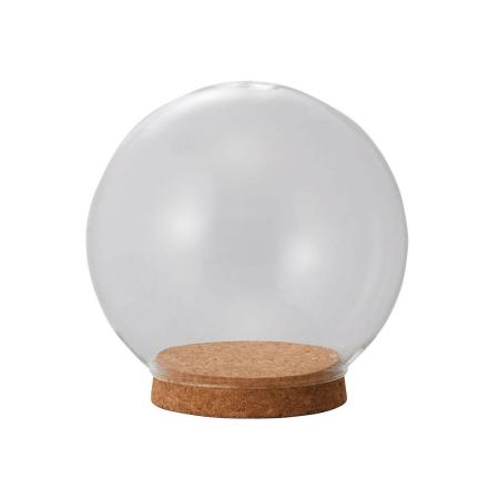 即日★クレイ/Glass Dome with Cork 12φ12H CLEAR/777-433-000