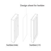 クレイ/Design Sheet for herbier CLEAR/860-922-000