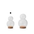 クレイ/Glass with Cork SNOWMAN CLEAR/777-491-000