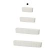 クレイ/Vertical rectangle14L5W5.5H WHITE/171-052-100