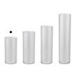 クレイ/PET Cylinder10φ20H CLEAR/866-102-000