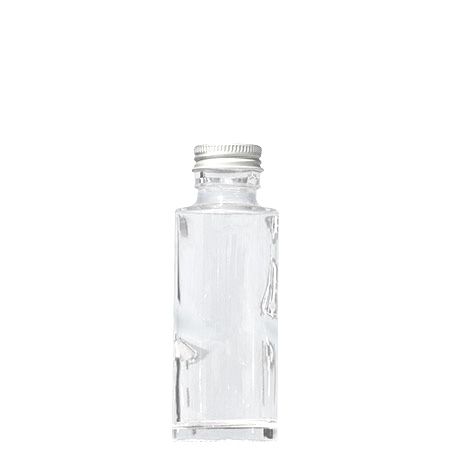 即日★ハーバリウム瓶(丸)100ml アルミキャップ付「キャップ色:シルバー」