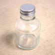 即日★ハーバリウム瓶(ストレート)90ml アルミキャップ付「キャップ色:シルバー」