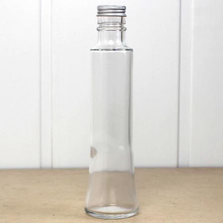 即日★ハーバリウム瓶(ウッディ)200ml アルミキャップ付「キャップ色:シルバー」