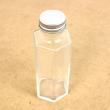 即日★ハーバリウム瓶(六角)100ml アルミキャップ付「キャップ色:シルバー」