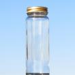 アウトレット◎即日★ ハーバリウム瓶(ログ)200ml 専用スクリューキャップ付「キャップ色:ゴールド」