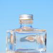 即日★ハーバリウム瓶(スクエアショート)150ml アルミキャップ付「キャップ色:シルバー」