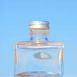 即日★ハーバリウム瓶(スクエアショート)150ml アルミキャップ付「キャップ色:シルバー」