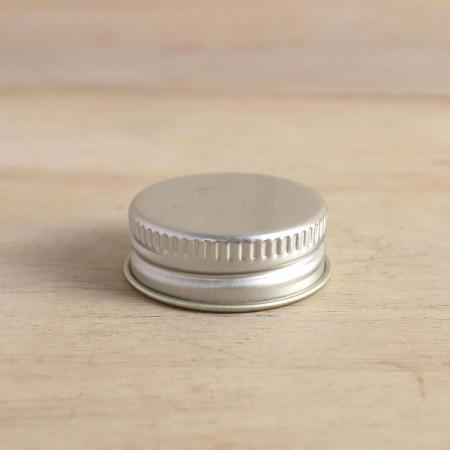 即日★ ハーバリウム瓶付け替え用 アルミキャップ(単品) 「キャップ色:シルバー」