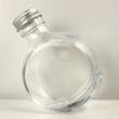 即日★ ハーバリウム瓶 (フラット)150ml アルミキャップ付「キャップ色:シルバー」