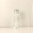 即日★ ハーバリウム瓶 (ハート)50ml アルミキャップ付「キャップ色:シルバー」