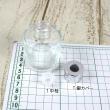 即日★ リードディフューザー用ガラス瓶 丸型 50ml  銀カバー+中栓付