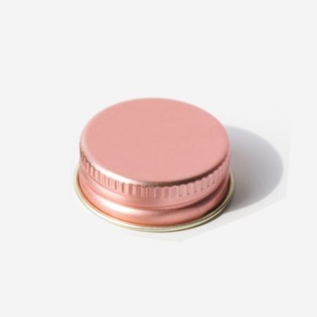 即日★ ハーバリウム瓶付け替え用 アルミキャップ(単品) 「キャップ色:ピンク」