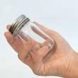 即日★ ハーバリウム瓶(コロント)70ml 専用アルミキャップ付「キャップ色:シルバー」