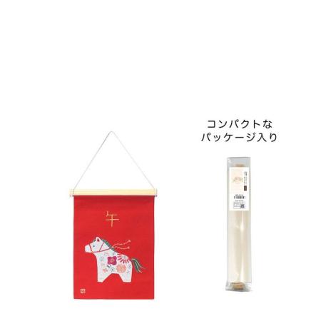 GREENHOUSE/NY刺繍ミニタペストリー 干支午/NY502