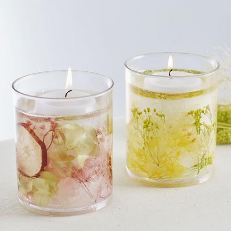 カメヤマ/ボタニカルゼリーキャンドルキット /BA993-00-02　※お花は商品に含まれません