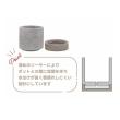 特価◎CARNAC/GARDENポットA-GY グレー/GR115GY