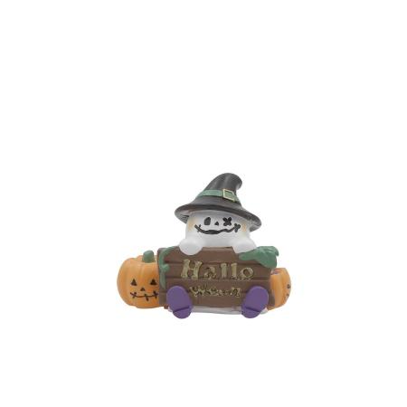 CARNAC/ハロウィンレジンオブジェ26プレートBK ブラック/HGHW11BK