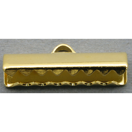 NBK日本紐釦貿易/チョーカー金具 20mm 10個 T/2-93 ゴールド/KE523-G